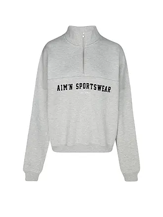 AIM'N | Sweat-shirt Varsity zippé pour femmes | 